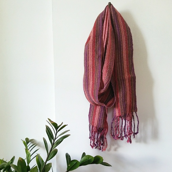 Accessories - Light Alpaca Woven Scarf